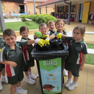 St Brigid's gloves up for Clean Up Australia Day image